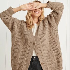 Jenni Kayne Cable Cocoon Cardigan